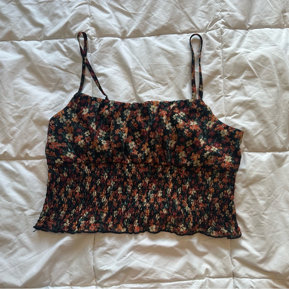 Floral Sleeveless Top
